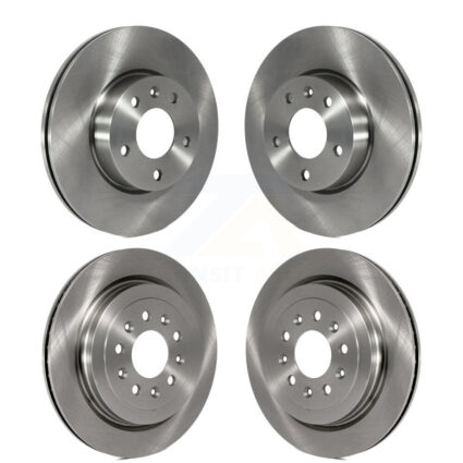Front Rear Disc Brake Rotors Kit For Cadillac ATS K8-101062