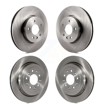 Front Rear Disc Brake Rotors Kit For Cadillac ATS K8-101063