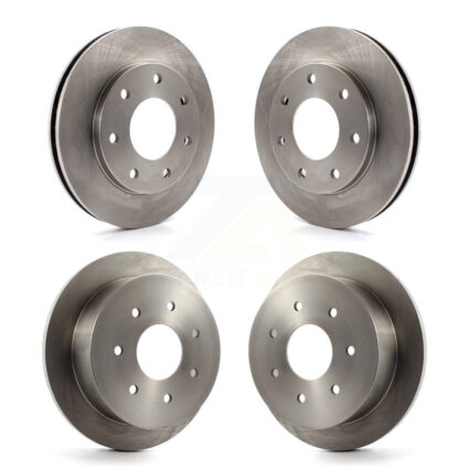 Front Rear Disc Brake Rotors Kit For Ford F-150 F-250 HD 4WD K8-101083
