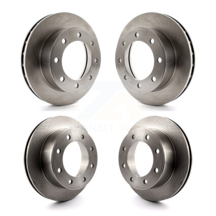 Front Rear Disc Brake Rotors Kit For Ford F-250 Super Duty Excursion 4WD K8-101089