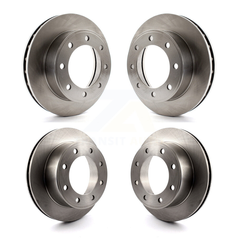 Front Rear Disc Brake Rotors Kit For Ford F-250 Super Duty Excursion 4WD K8-101089