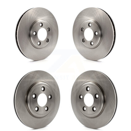Front Rear Disc Brake Rotors Kit For Ford Thunderbird Jaguar S-Type Lincoln LS K8-101092