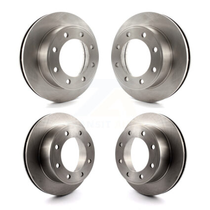 Front Rear Disc Brake Rotors Kit For Ford F-250 Super Duty Excursion 4WD K8-101095