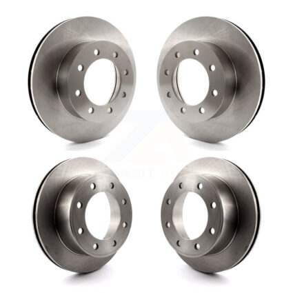 Front Rear Disc Brake Rotors Kit For Ford F-250 Super Duty K8-101097