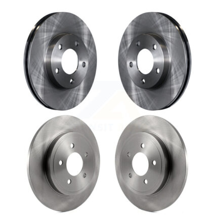 Front Rear Disc Brake Rotors Kit For Mazda Tribute Mercury Mariner K8-101101