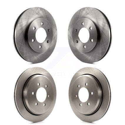 Front Rear Disc Brake Rotors Kit For Ford Expedition Lincoln Navigator K8-101105