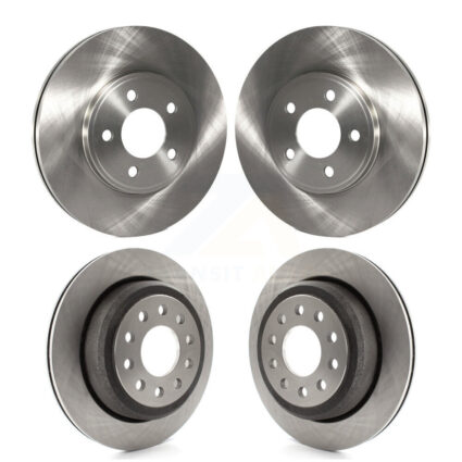 Front Rear Disc Brake Rotors Kit For 2003-2011 Lincoln Town Car Sedan K8-101106