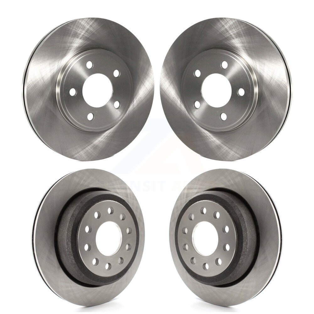 Front Rear Disc Brake Rotors Kit For 2003-2011 Lincoln Town Car Sedan K8-101106