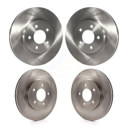 Front Rear Disc Brake Rotors Kit For 2009 Ford Mustang Bullitt K8-101109