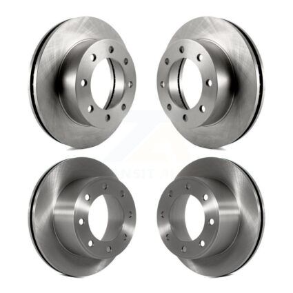 Front Rear Disc Brake Rotors Kit For Ford F-350 Super Duty F-250 K8-101115