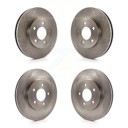 Front Rear Disc Brake Rotors Kit For 2005-2010 Ford Mustang Base K8-101119