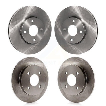 Front Rear Disc Brake Rotors Kit For 2005-2007 Ford Focus rear brakes K8-101120