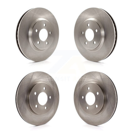 Front Rear Disc Brake Rotors Kit For Ford Mustang K8-101121