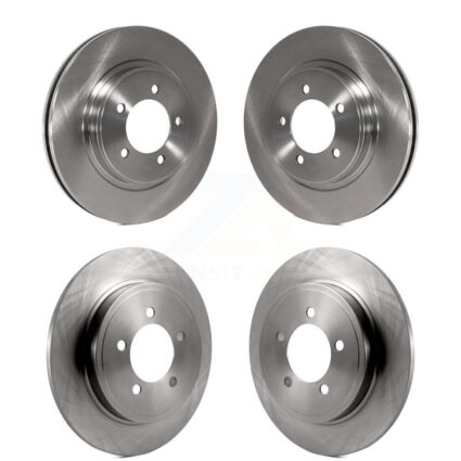 Front Rear Disc Brake Rotors Kit For Ford Explorer Sport Trac Mercury Mountaineer K8-101125