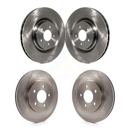 Front Rear Disc Brake Rotors Kit For Ford Mustang K8-101126