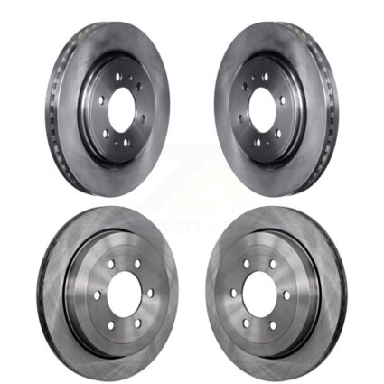 Front Rear Disc Brake Rotors Kit For 2007-2017 Ford Expedition Lincoln Navigator K8-101128