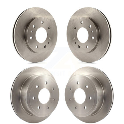 Front Rear Disc Brake Rotors Kit For 2009 Ford F-150 With 7 Lug Wheels K8-101136