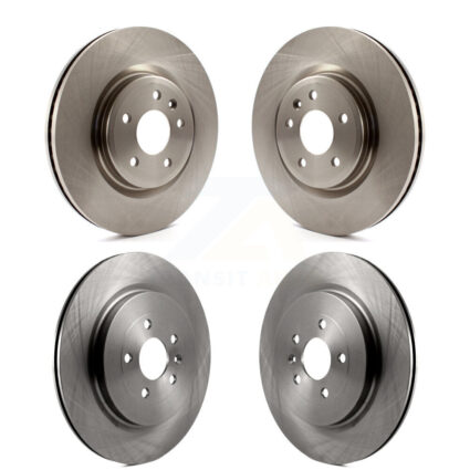Front Rear Disc Brake Rotors Kit For 2013 Ford Explorer Sport With Heavy Duty Brakes K8-101139
