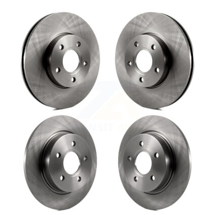 Front Rear Disc Brake Rotors Kit For Ford Focus K8-101144
