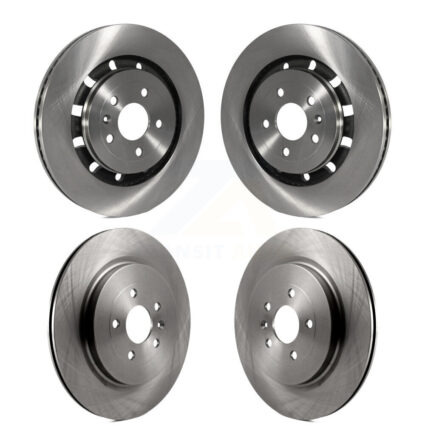 Front Rear Brake Rotors Kit For Ford Explorer Flex Taurus Police Interceptor Utility Sedan K8-101147