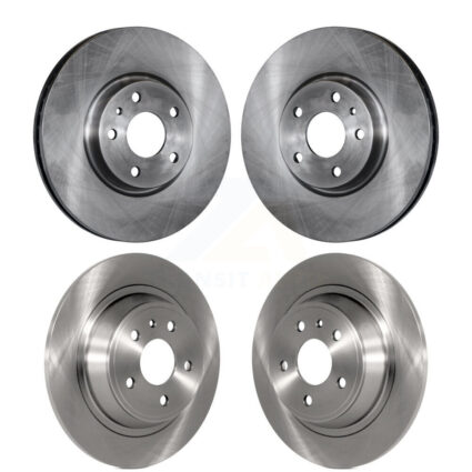Front Rear Disc Brake Rotors Kit For Ford Fusion Lincoln MKZ K8-101148