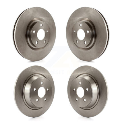 Front Rear Brake Rotors Kit For Ford Edge Lincoln Continental Police Responder Hybrid SSV K8-101156