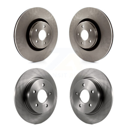 Front Rear Disc Brake Rotors Kit For 2013-2018 Ford Focus ST With 335mm Diameter Rotor K8-101157