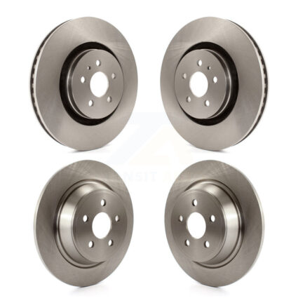 Front Rear Disc Brake Rotors Kit For Ford Edge Fusion Lincoln Nautilus MKX MKZ Continental K8-101160