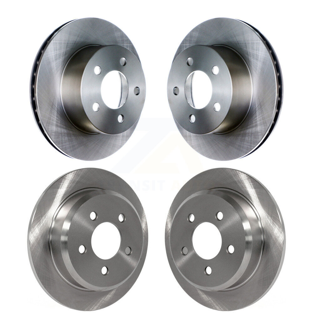 Front Rear Disc Brake Rotors Kit For Jeep Grand Cherokee Wagoneer K8-101161