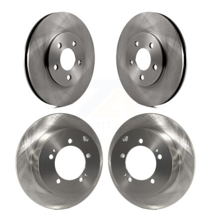 Front Rear Disc Brake Rotors Kit For 2000 Dodge Stratus With 14″ Factory Wheels K8-101167