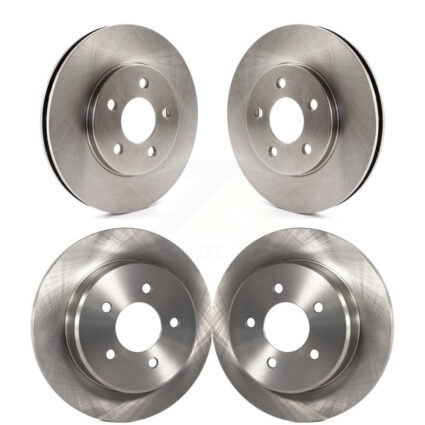 Front Rear Disc Brake Rotors Kit For Dodge Caravan Grand Plymouth Voyager Chrysler Town & K8-101168