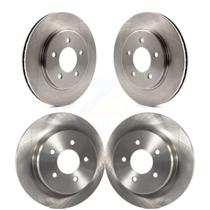 Front Rear Disc Brake Rotors Kit For Dodge Caravan Grand Plymouth Voyager Chrysler Town & K8-101169
