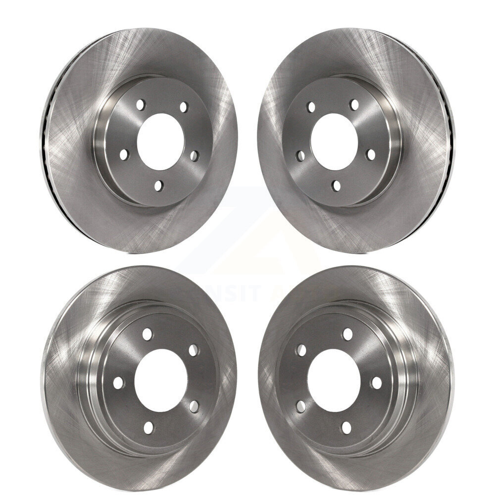 Front Rear Disc Brake Rotors Kit For Chrysler Intrepid Dodge 300M Concorde LHS K8-101170