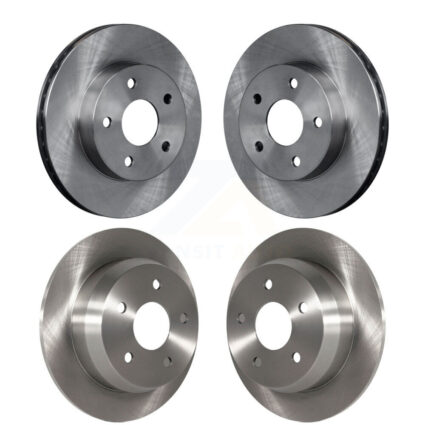Front Rear Disc Brake Rotors Kit For 1999-2004 Jeep Grand Cherokee K8-101171