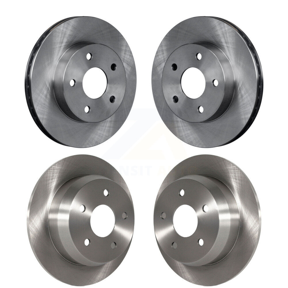 Front Rear Disc Brake Rotors Kit For 1999-2004 Jeep Grand Cherokee K8-101171