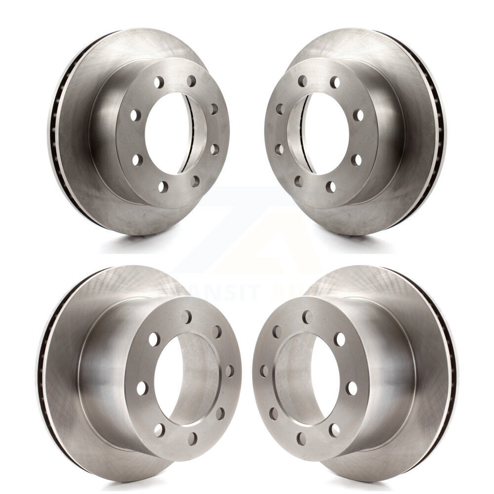 Front Rear Disc Brake Rotors Kit For 2000-2002 Dodge Ram 2500 3500 K8-101173