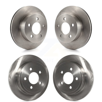 Front Rear Disc Brake Rotors Kit For 2003-2006 Jeep Wrangler TJ rear brakes K8-101176