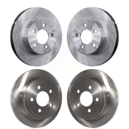 Front Rear Disc Brake Rotors Kit For 2003-2007 Jeep Liberty K8-101179
