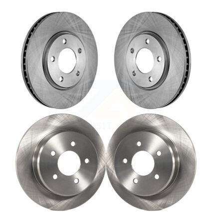 Front Rear Disc Brake Rotors Kit For Dodge Grand Caravan Chrysler Town & Country Voyager K8-101181