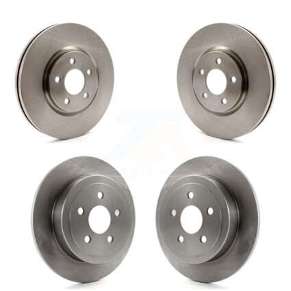 Front Rear Disc Brake Rotors Kit For 2008-2009 Chrysler PT Cruiser Turbocharged K8-101184