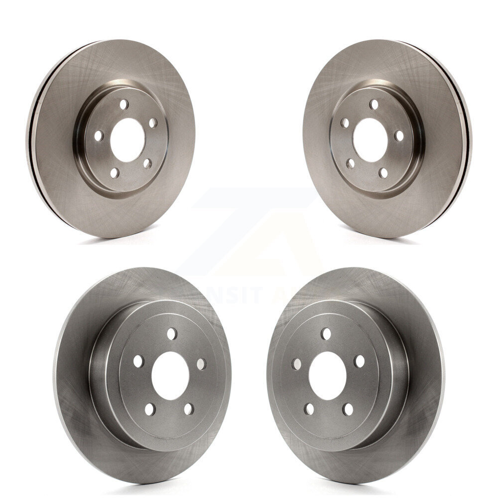 Front Rear Disc Brake Rotors Kit For 2008-2009 Chrysler PT Cruiser Turbocharged K8-101184