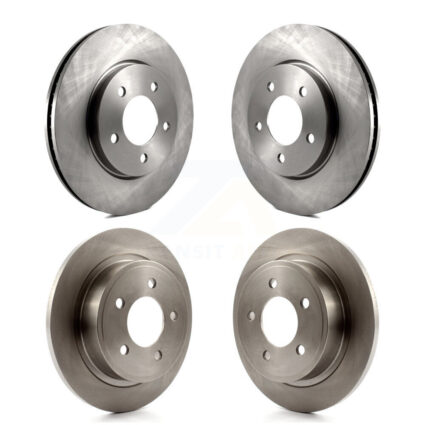 Front Rear Disc Brake Rotors Kit For 2004-2008 Chrysler Pacifica K8-101189