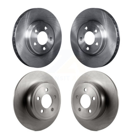 Front Rear Disc Brake Rotors Kit For Dodge Charger Chrysler 300 Challenger Magnum K8-101190