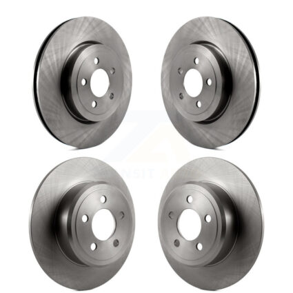 Front Rear Disc Brake Rotors Kit For Chrysler 300 Dodge Charger K8-101191
