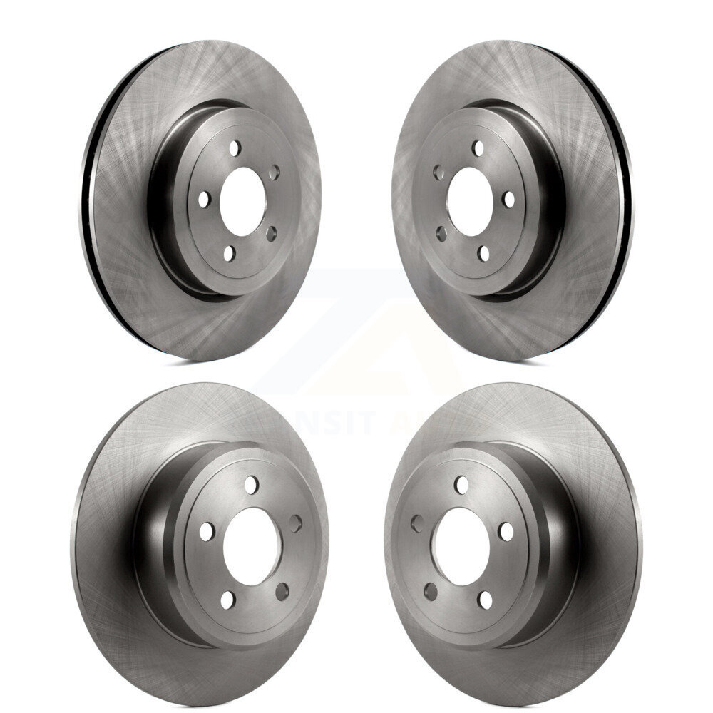 Front Rear Disc Brake Rotors Kit For Chrysler 300 Dodge Charger K8-101191
