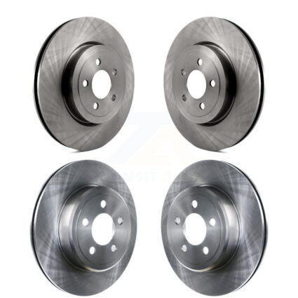 Front Rear Disc Brake Rotors Kit For Dodge Charger Chrysler 300 Challenger Magnum K8-101192
