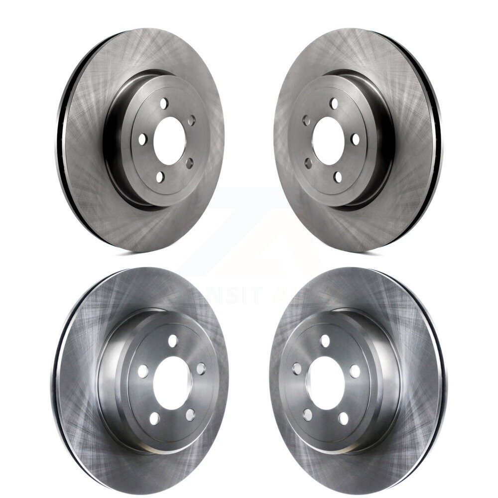 Front Rear Disc Brake Rotors Kit For Dodge Charger Chrysler 300 Challenger Magnum K8-101192
