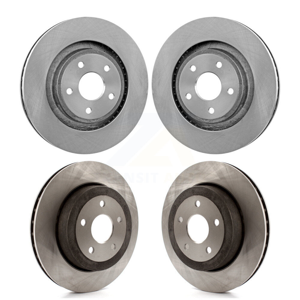 Front Rear Disc Brake Rotors Kit For 2006-2010 Jeep Grand Cherokee SRT8 K8-101196