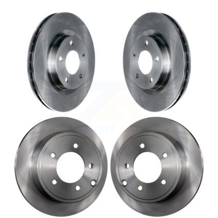 Front Rear Brake Rotor Kit For Jeep Patriot Compass Dodge Caliber Chrysler Sebring Avenger K8-101198