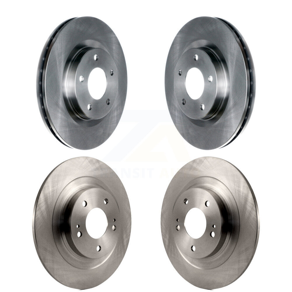 Front Rear Disc Brake Rotors Kit For Mitsubishi RVR Outlander Eclipse Cross Sport K8-101201